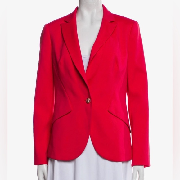 Ted Baker London Anita Aniita Angular Blazer Jacket 1 Button Closure - Picture 10 of 12